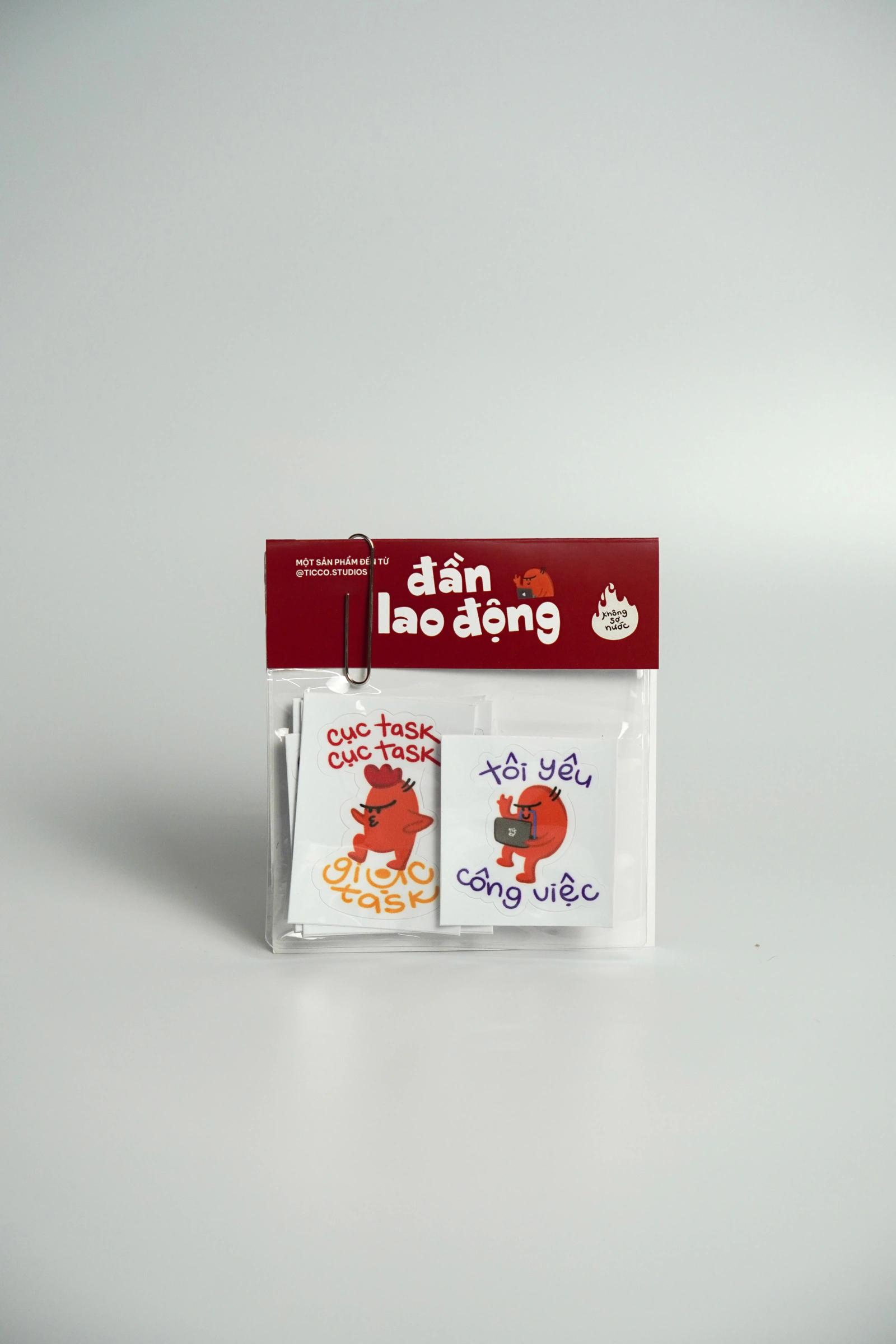 Set sticker 08: Đần Lao Động