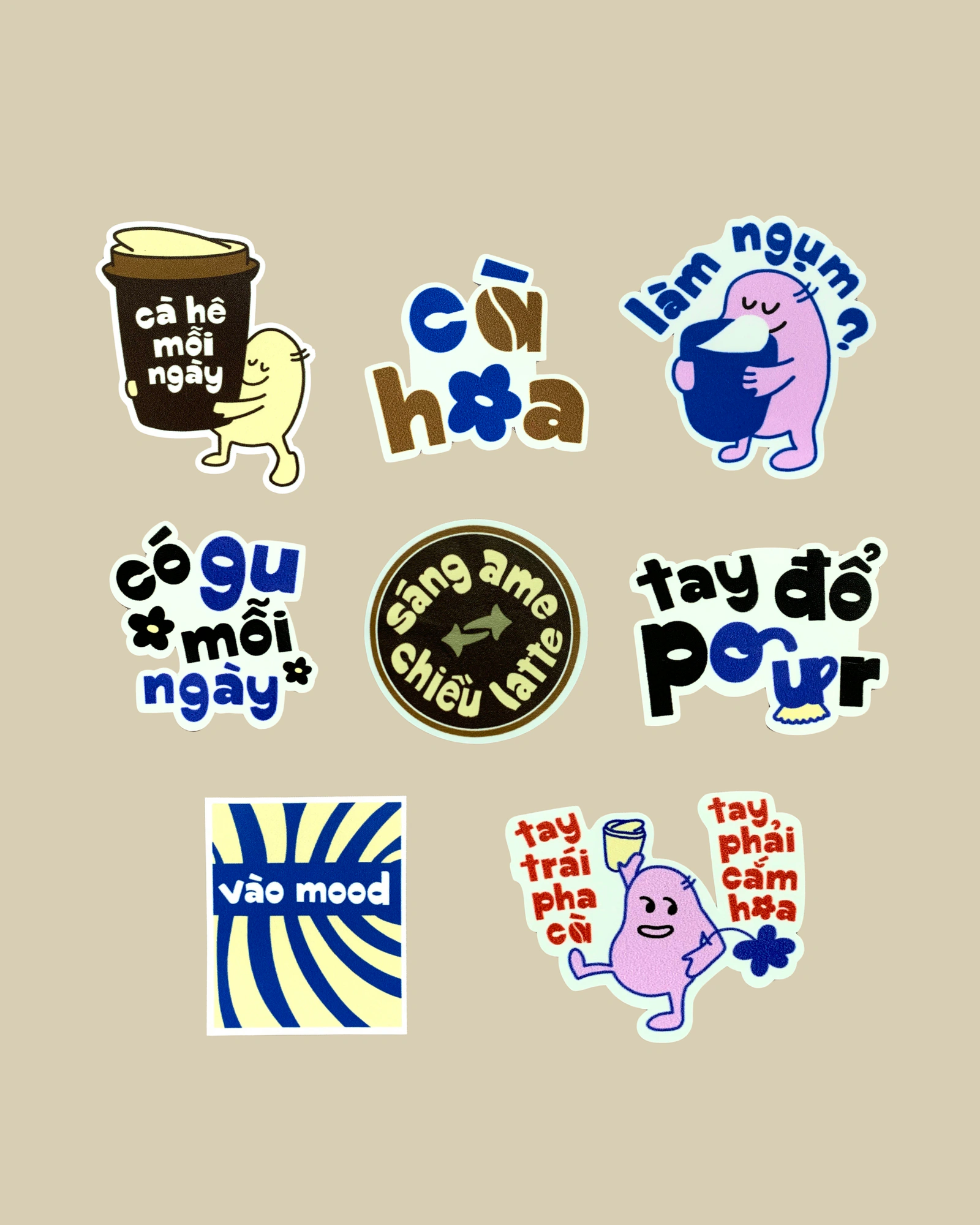 Set sticker 04: Cà Hoa — ảnh 3