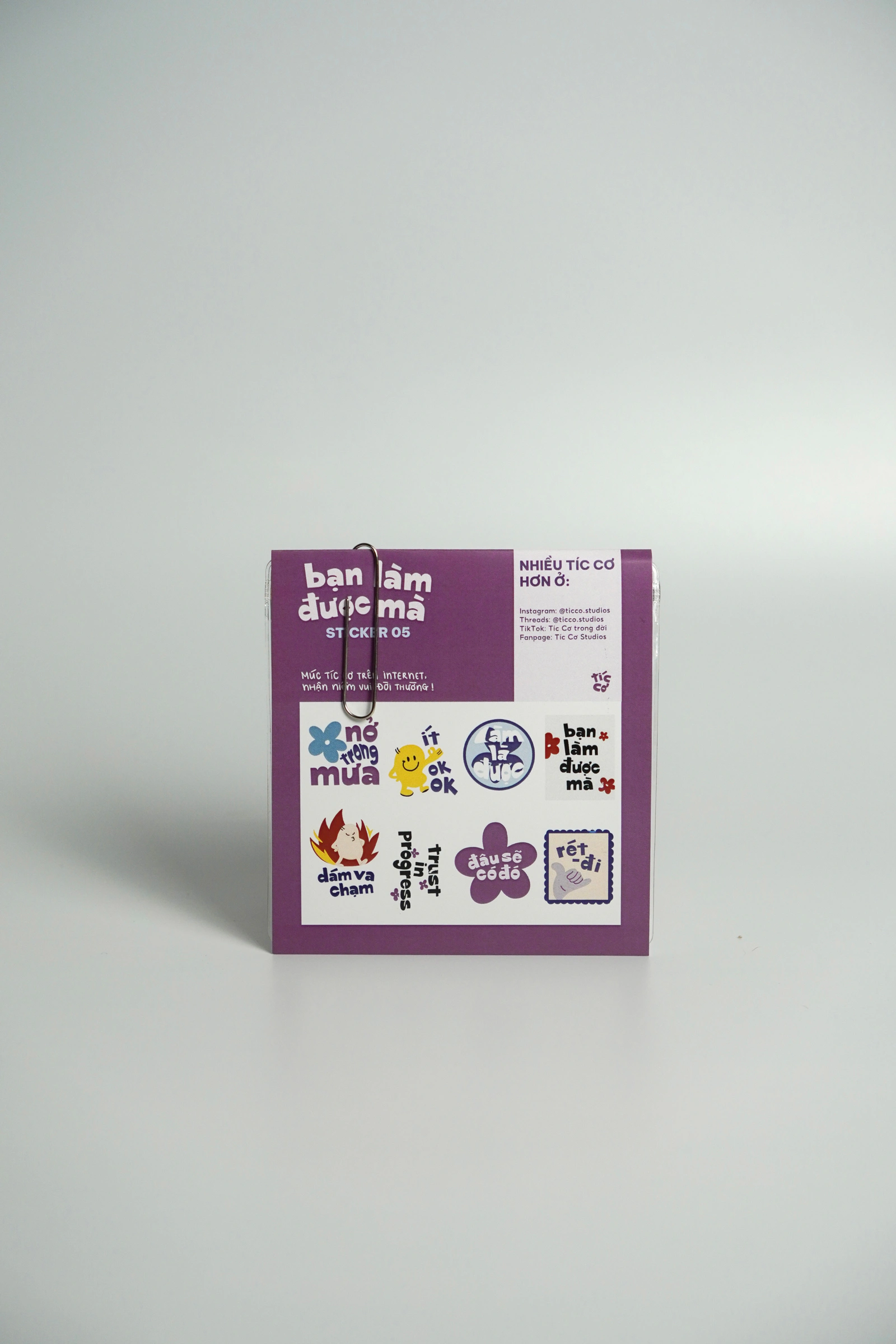 Set sticker 05: Bạn Làm Được Mà — ảnh 2