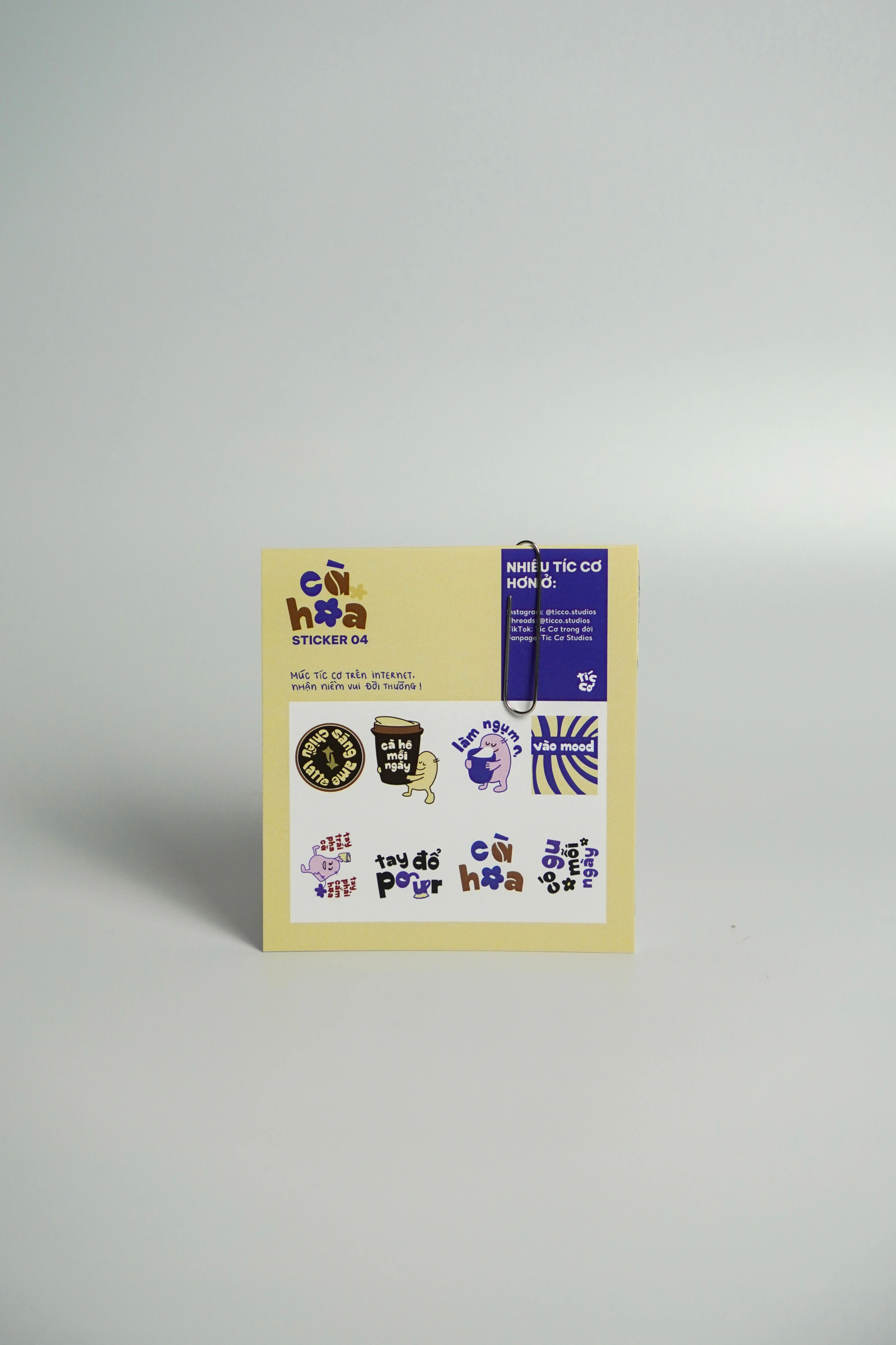 Set sticker 04: Cà Hoa — ảnh 2