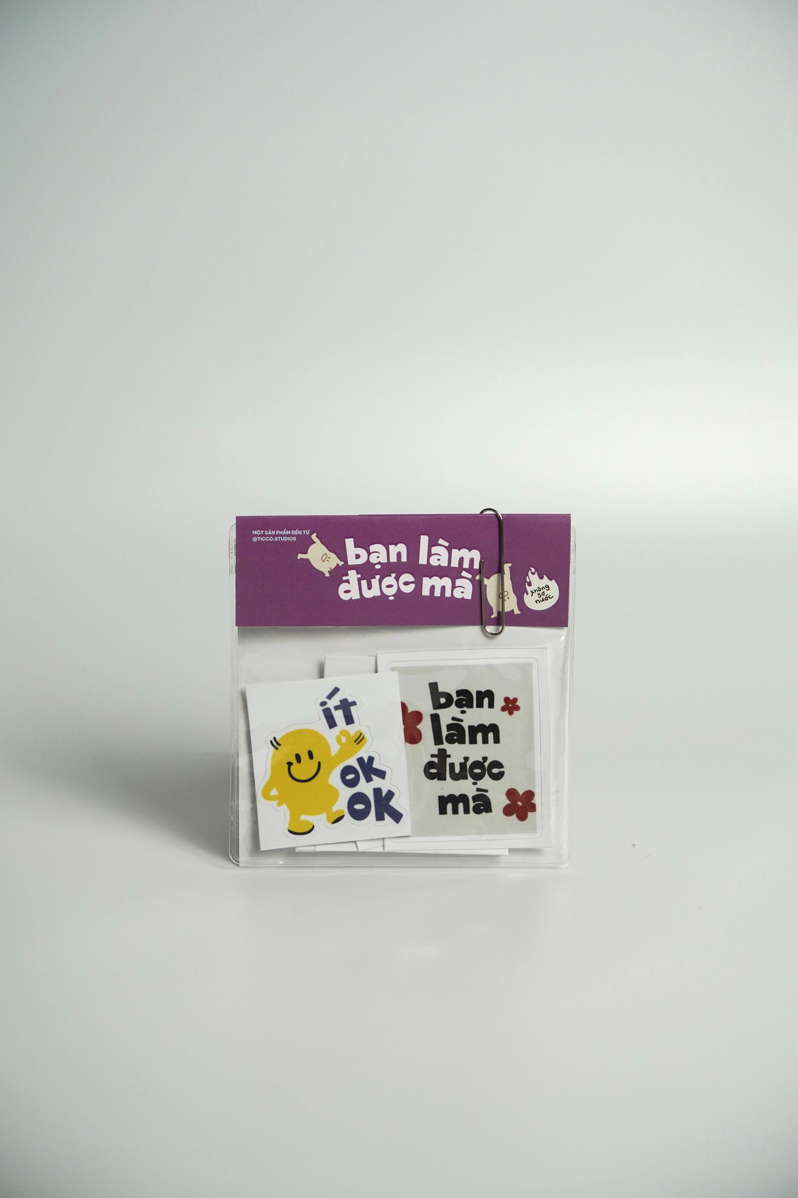 Set sticker 05: Bạn Làm Được Mà