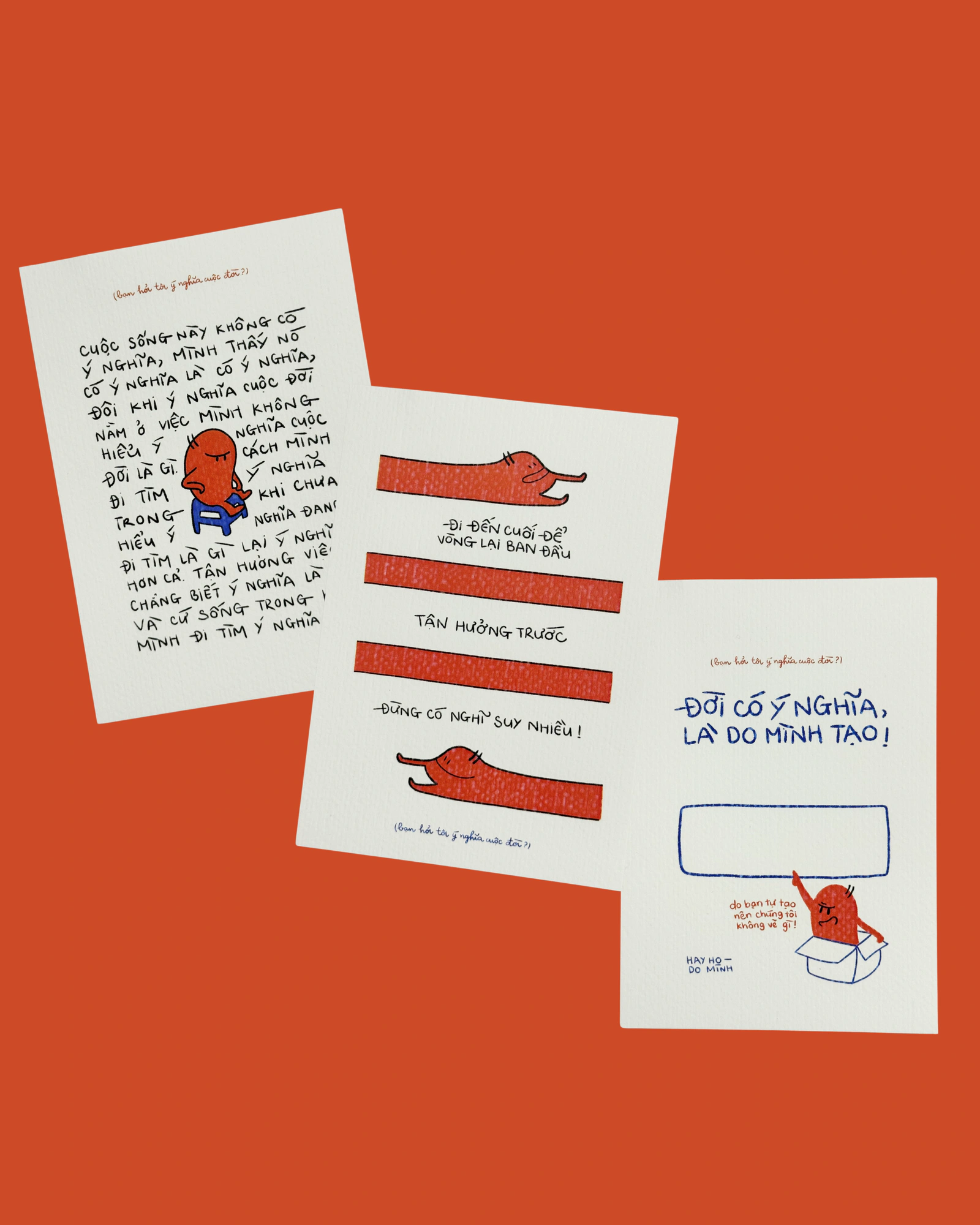 Postcard Bạn Hỏi Tôi Ý Nghĩa Cuộc Đời — ảnh 2